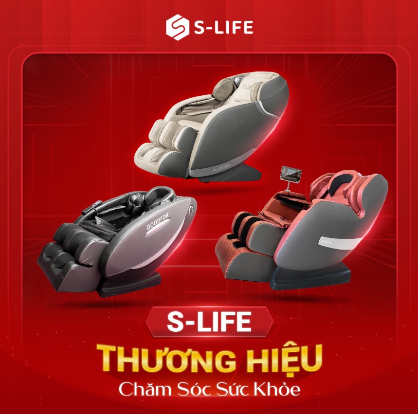 S-Life là địa chỉ uy tín cho khách hàng có nhu cầu mua ghế massage Tiền Giang S-Life là địa chỉ uy tín cho khách hàng có nhu cầu mua ghế massage Tiền Giang