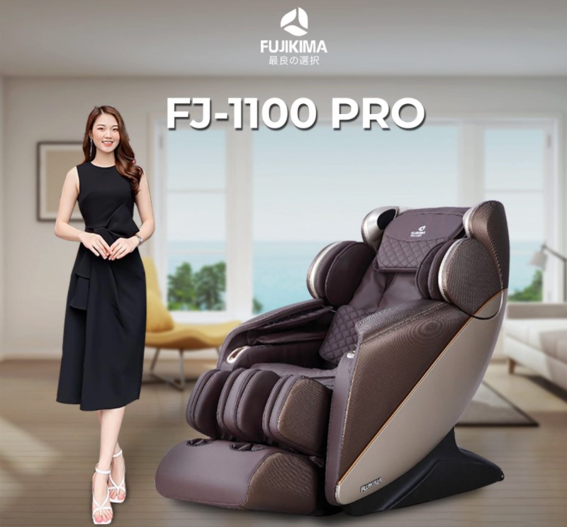 FUJIKIMA FJ-1100 PRO (GM-5D) – Một trong những chiếc ghế massage hot nhất hiện nay