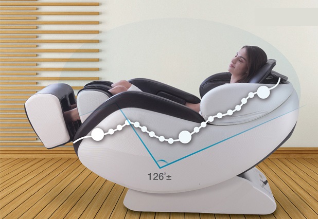 Chế độ Zero Gravity được lập trình trong ghế massage Okinawa OS 850 Pro