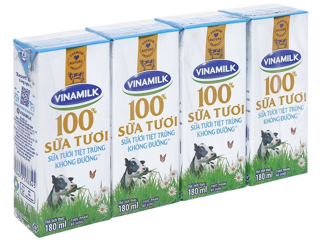 Sữa tươi tiệt trùng không đường là sản phẩm được nhiều người lựa chọn Sữa tươi tiệt trùng không đường là sản phẩm được nhiều người lựa chọn