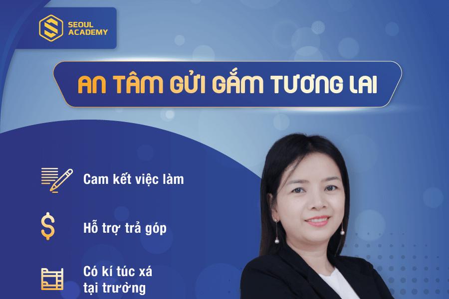 Seoul Academy cung cấp khóa học với cam kết về việc làm chất lượng