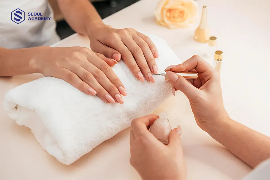 Thành phẩm của học viên được đào tạo tại Trung tâm dạy nghề Nail Talk