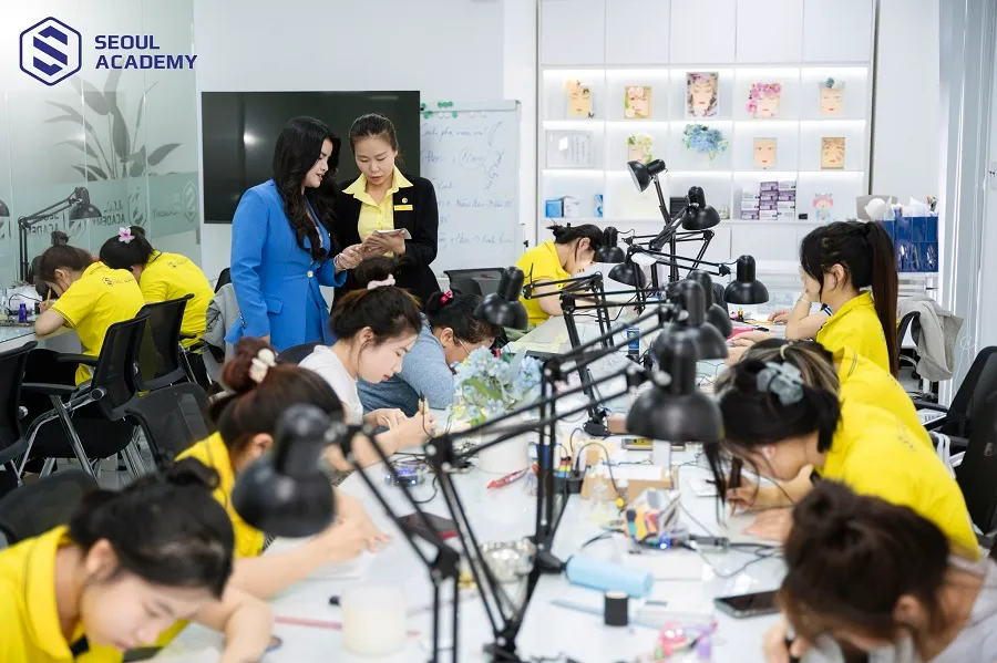 Học viên của Seoul Academy được thiết kế lộ trình đào tạo bài bản