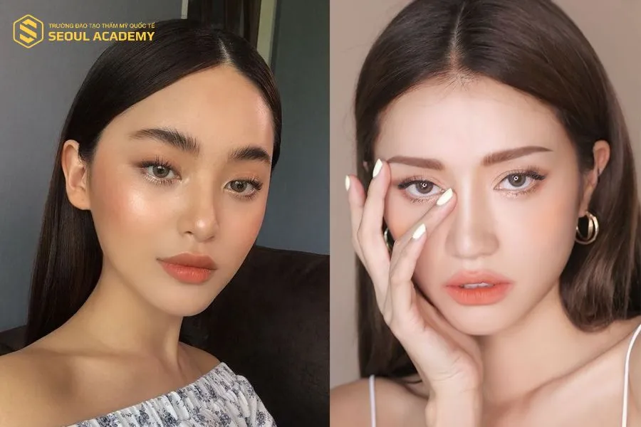 Makeup nữ tone nâu tây tinh tế và thanh lịch