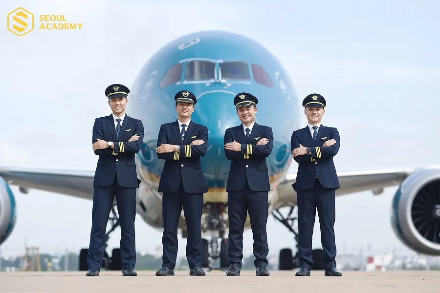 Phi công là một trong những nghề nghiệp nhiều tiền phù hợp với nam giới có sức khỏe tốt