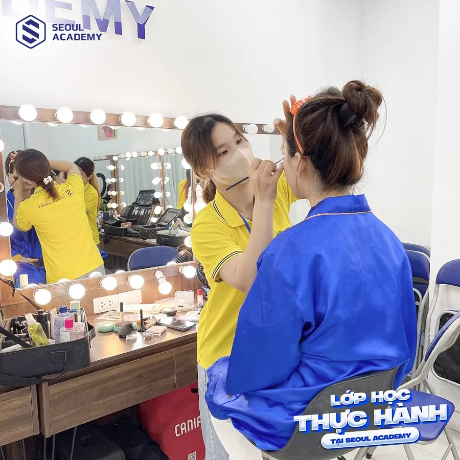 Lộ trình học nghề tại Seoul Academy được thiết kế khoa học, bài bản phù hợp với nhiều đối tượng học viên