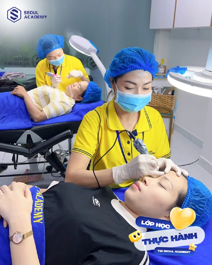 Seoul Academy là một trong những địa chỉ đào tạo điêu khắc chân mày chuyên nghiệp