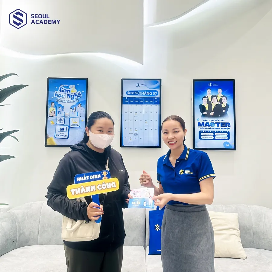 Học viên có sinh nhật trong tháng 8 sẽ được nhận thêm những phần quà vô cùng đặc biệt
