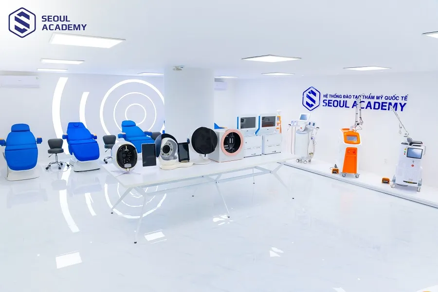 Học viên của Seoul Academy sẽ có cơ hội học tập và thực hành trong môi trường chuẩn Quốc tế với hệ thống trang thiết bị tối tân