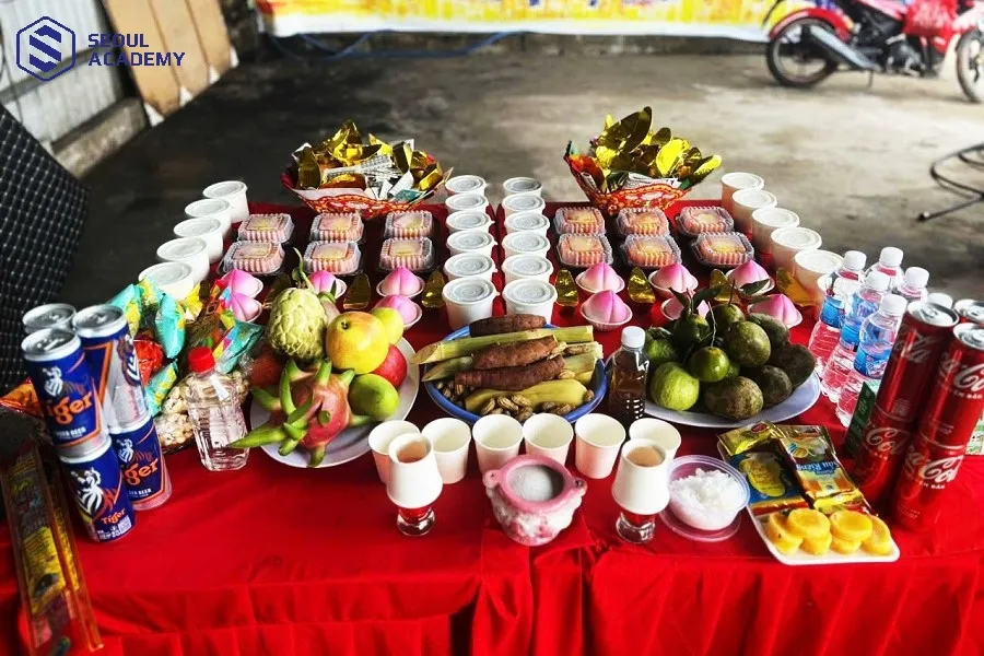 Mâm cúng cô hồn nên là mâm cúng chay