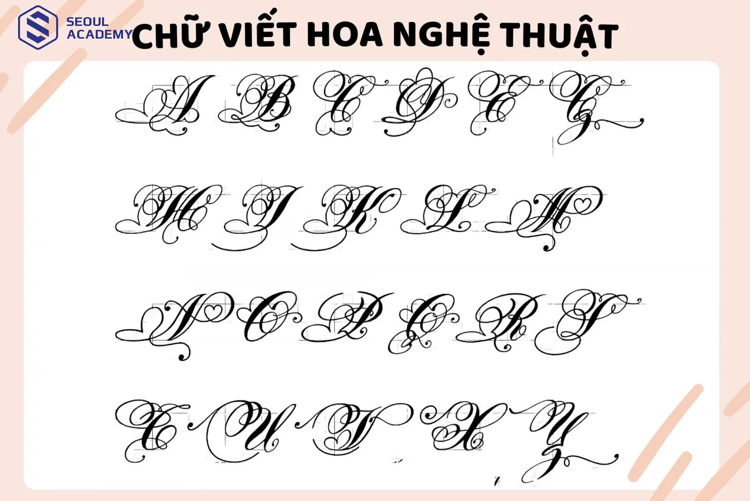 Mẫu chữ cái in hoa - số đơn giản