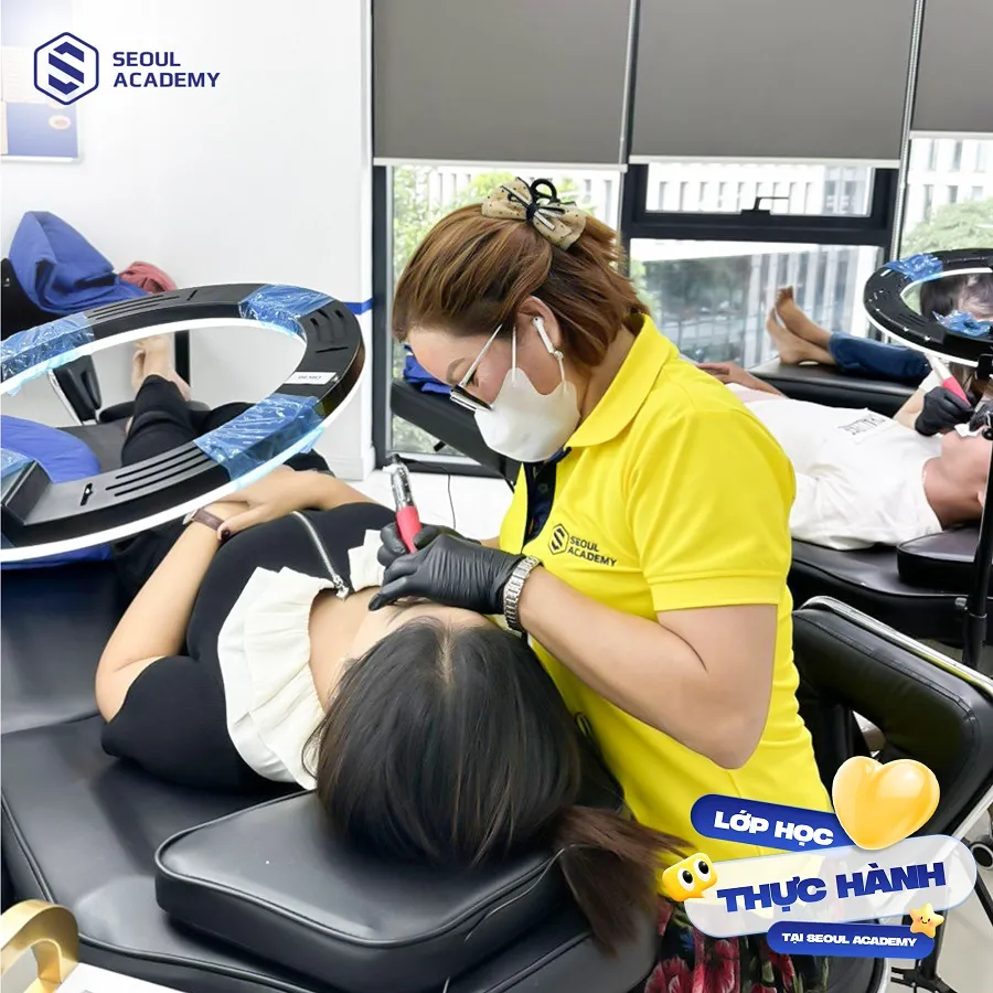 Khóa học phun xăm nâng cao dành cho học viên muốn nâng cao tay nghề, cập nhật các xu hướng mới