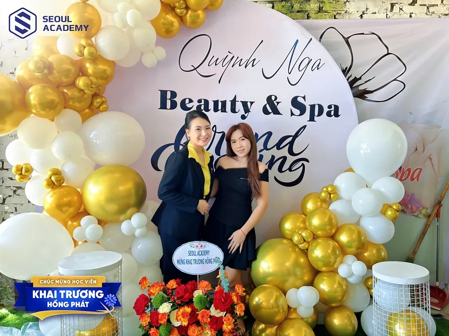 Thực tế có rất nhiều học viên của Seoul Academy đã đạt được thành công, tự mở spa kinh doanh riêng