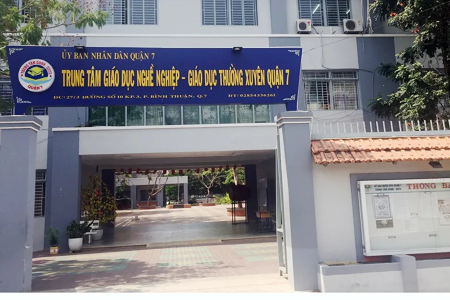Trung tâm GDNN - GDTX Quận 7 là gợi ý trường bổ túc cấp 3 tại TPHCM uy tín bạn có thể tham khảo
