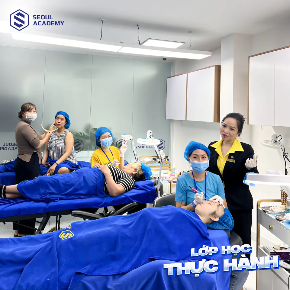 Seoul Academy cung cấp đa dạng các khóa học nghề thẩm mỹ chuyên nghiệp