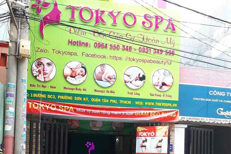 Tokyo Spa là gợi ý địa chỉ học thẩm mỹ chuyên nghiệp tại Tân Phú