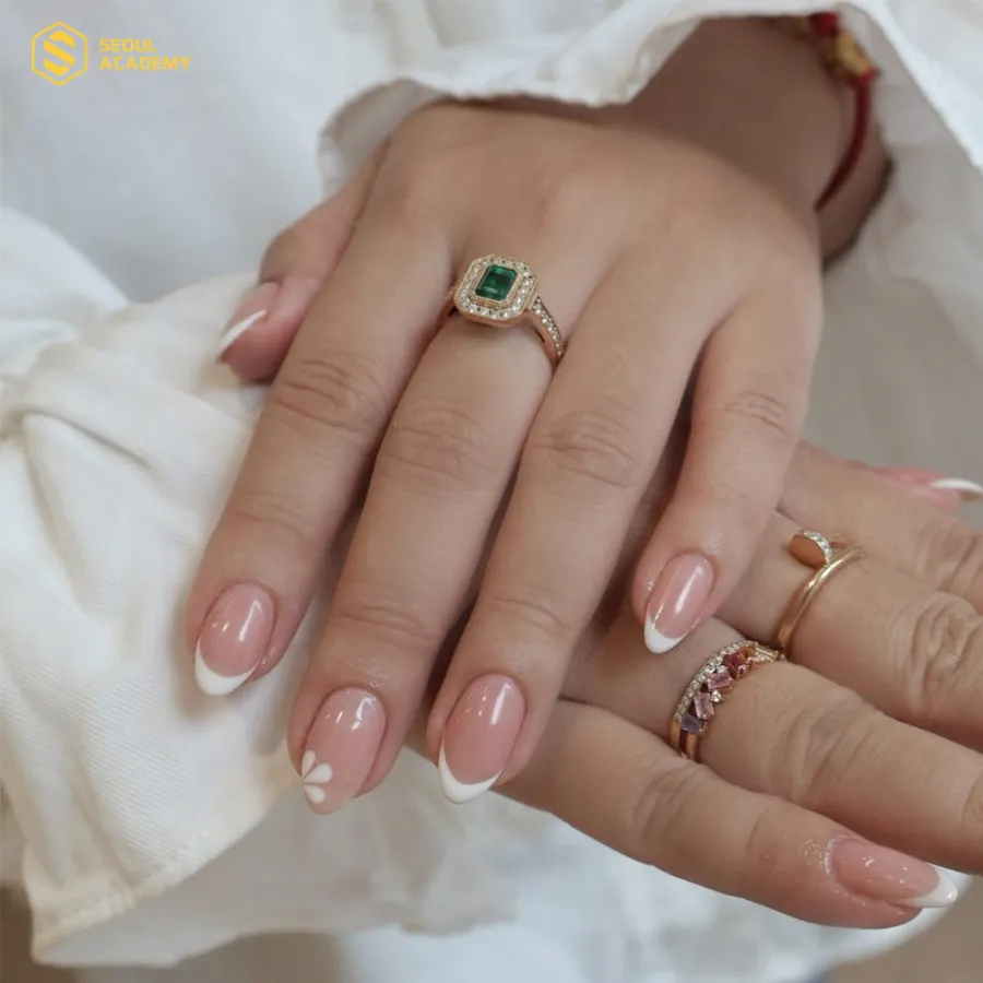 Mẫu nail do học viên thực hiện tại Song Thùy Nail & Spa