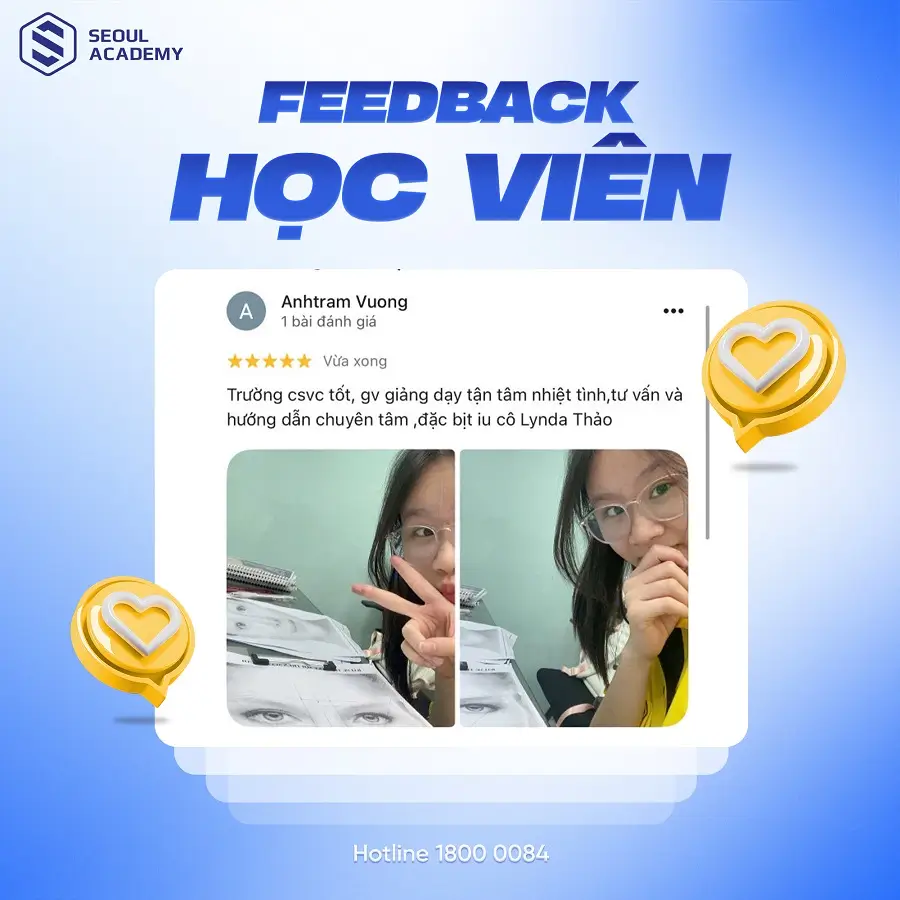 Feedback tích cự từ học viên khóa học nail