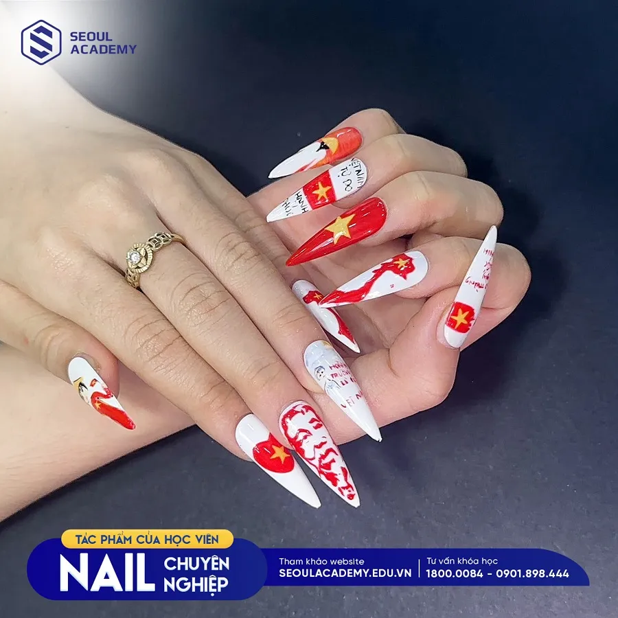Nắm vững đặc tính của màu nước và tạo nên các tác phẩm sinh động trên móng tay với chuyên đề vẽ nail màu nước