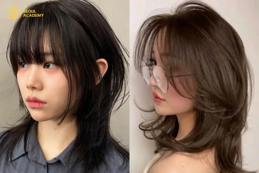 Mullet layer cực kỳ hợp với các nàng có khuôn mặt nhỏ nhắn