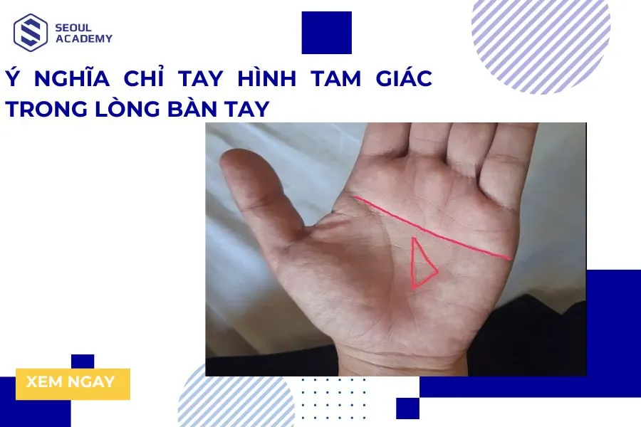 Chỉ tay hình tam giác