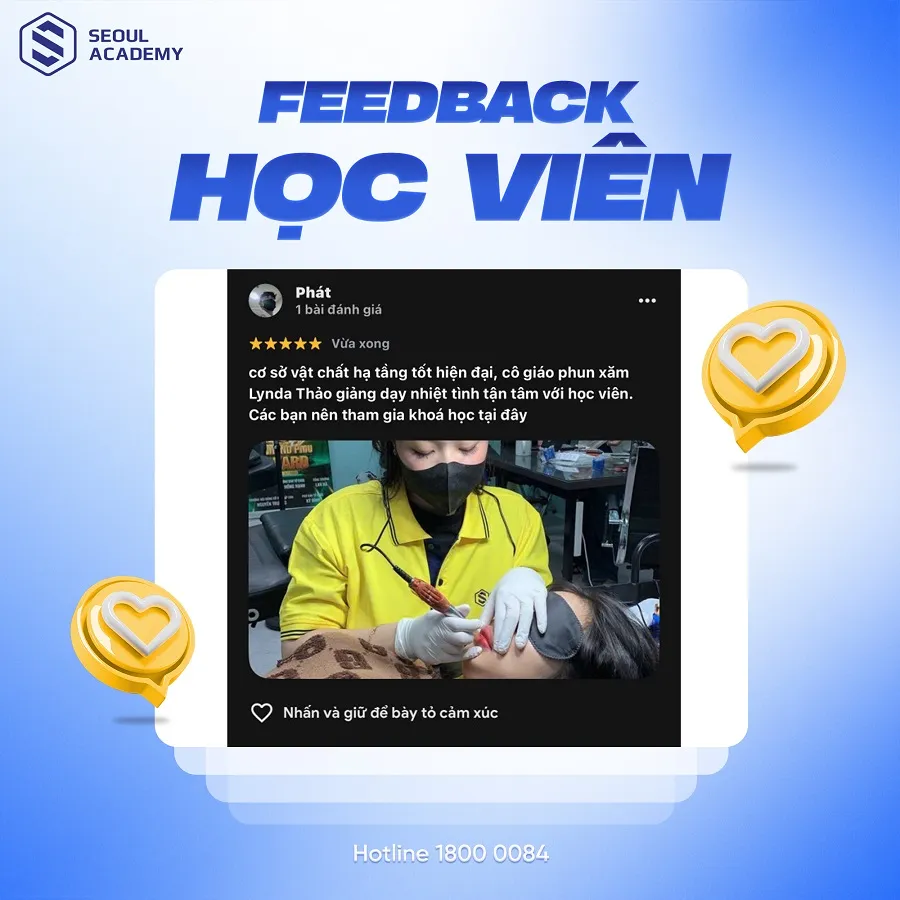 Cơ sỏ vật chất hiện đại được nhiều học viên đánh giá tốt