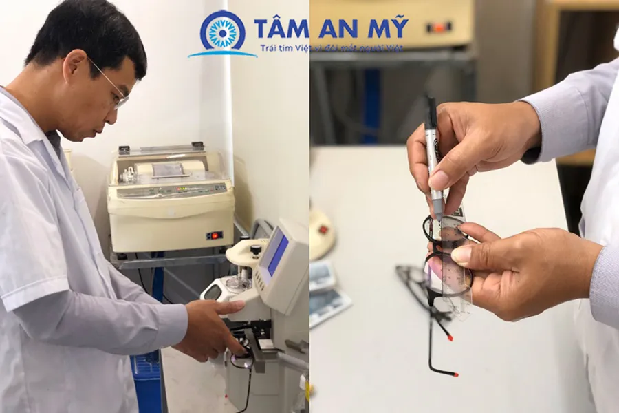 Học viên học sử dụng máy móc tại Trung tâm dạy nghề Tâm An Mỹ