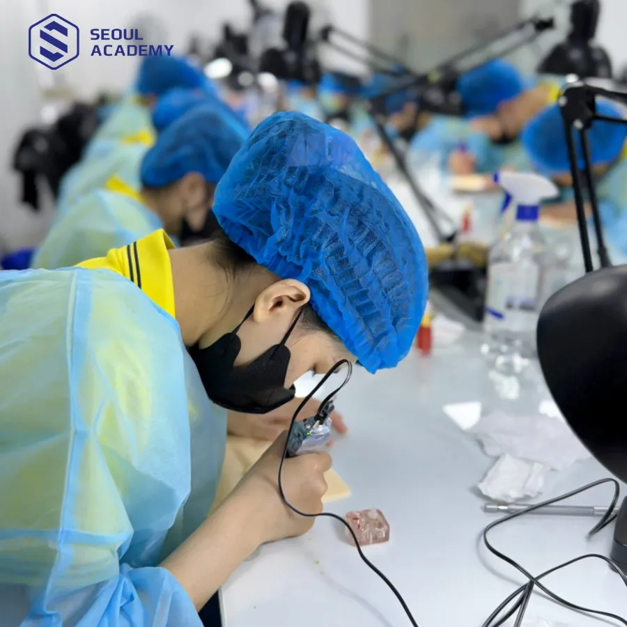 Nội dung đào tạo khóa học xăm môi