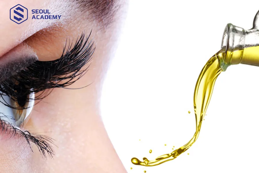 Dưỡng mi chứa tinh dầu sẽ ảnh hưởng đến độ bền mi nối Dưỡng mi chứa tinh dầu sẽ ảnh hưởng đến độ bền mi nối