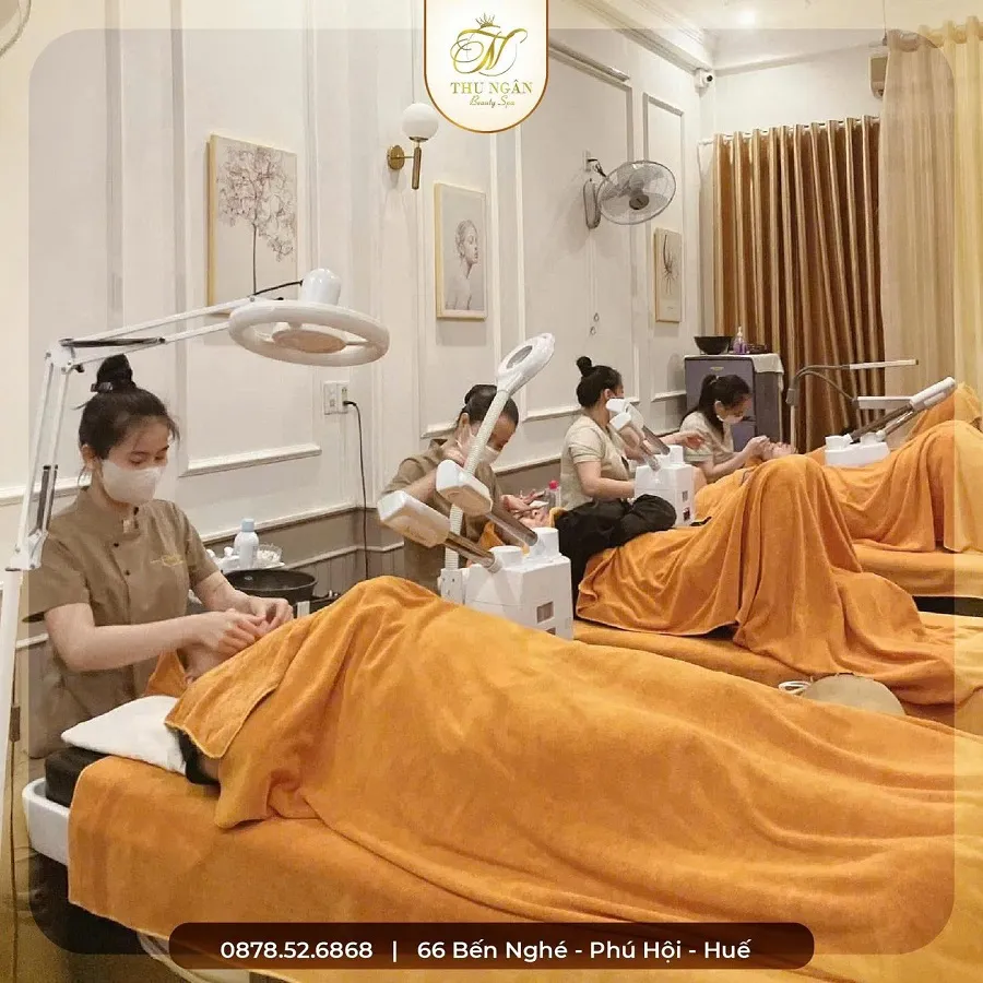 Thu Ngân Beauty là địa chỉ uy tín để học nghề thẩm mỹ tại Huế