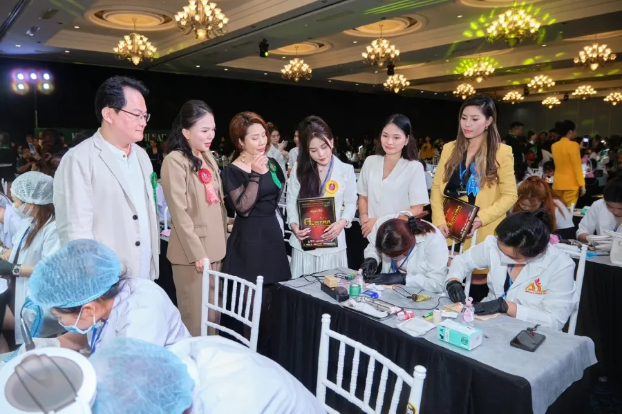 Học tại ALinh Spa Beauty, học viên nâng cao tay nghề và mở rộng cơ hội qua workshop quy mô lớn