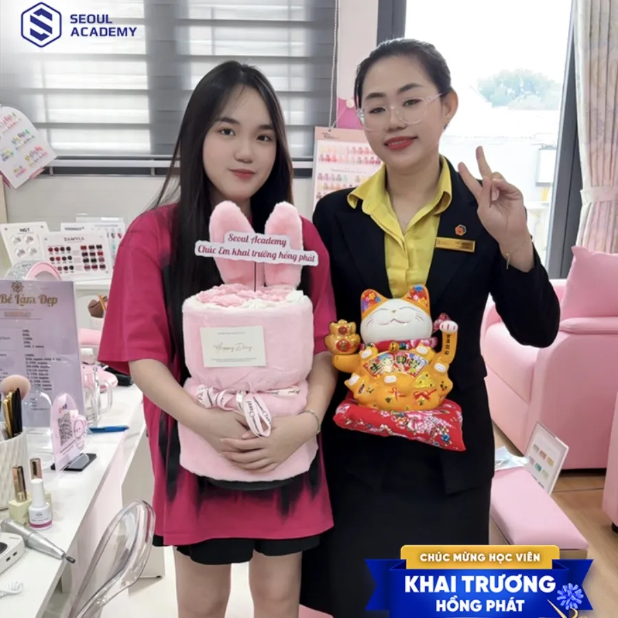 Cựu học viên Seoul Academy tự tin mở spa riêng sau khi hoàn thành khóa học