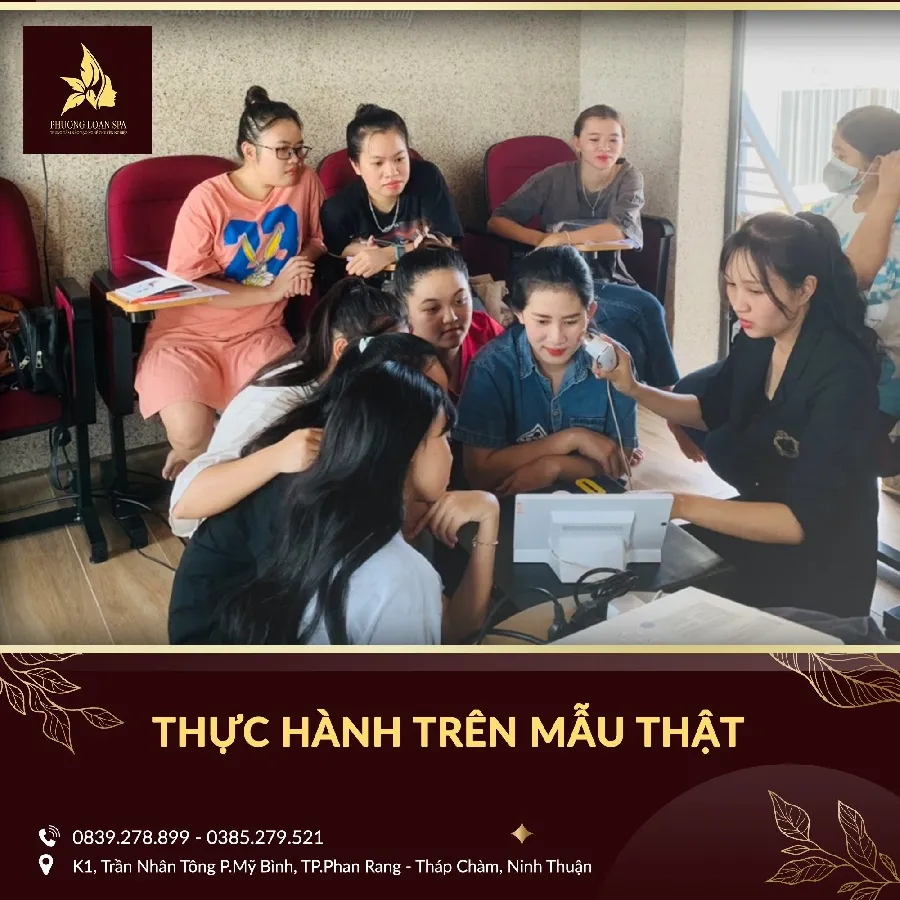 Phương Loan Spa là một trong những địa chỉ dạy nghề thẩm mỹ tại Ninh Thuận uy tín