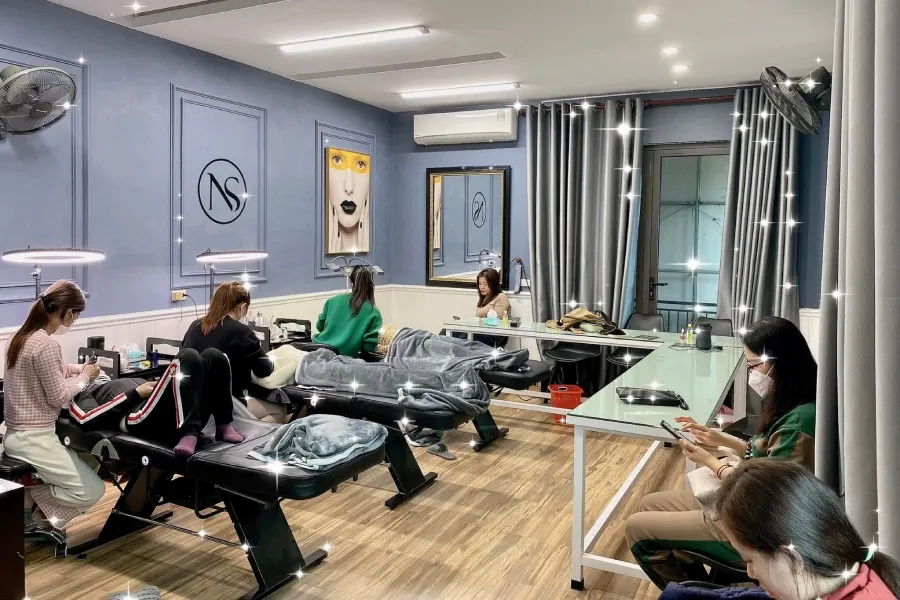 Không gian lớp học thực hành tại Nga Shun Beauty & Spa