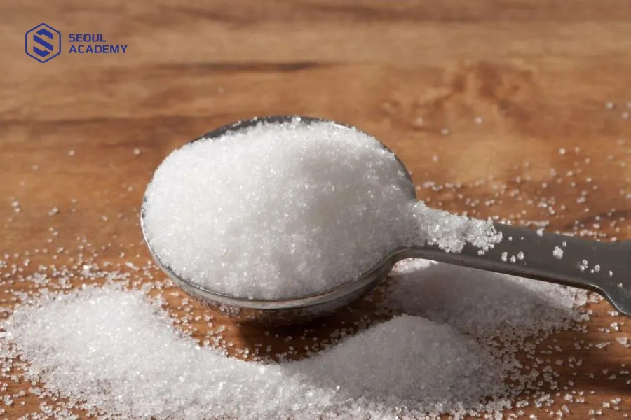 1 muỗng cà phê đường tương ứng 5 gram