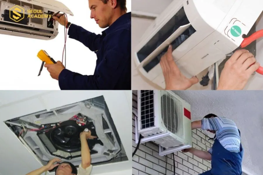 Thời gian học khóa học kỹ thuật sửa chữa điện lạnh chỉ mất vài tháng và bạn có thể xin vào làm việc sau khi hoàn thành khóa học