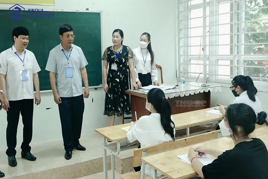 Học sinh THCS bị đánh dấu bài thì bị trừ 50% tổng số điểm bài thi