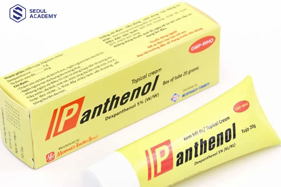 Thuốc bôi ngoài Panthenol 5% Thuốc bôi ngoài Panthenol 5%
