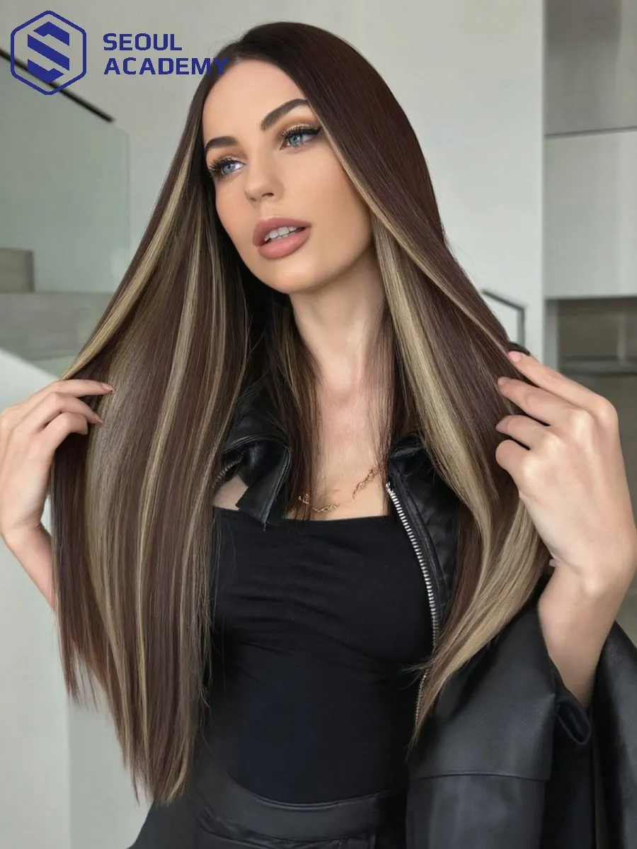 Tóc highlight khói vàng mang đến vẻ đẹp lai Tây đầy cuốn hút