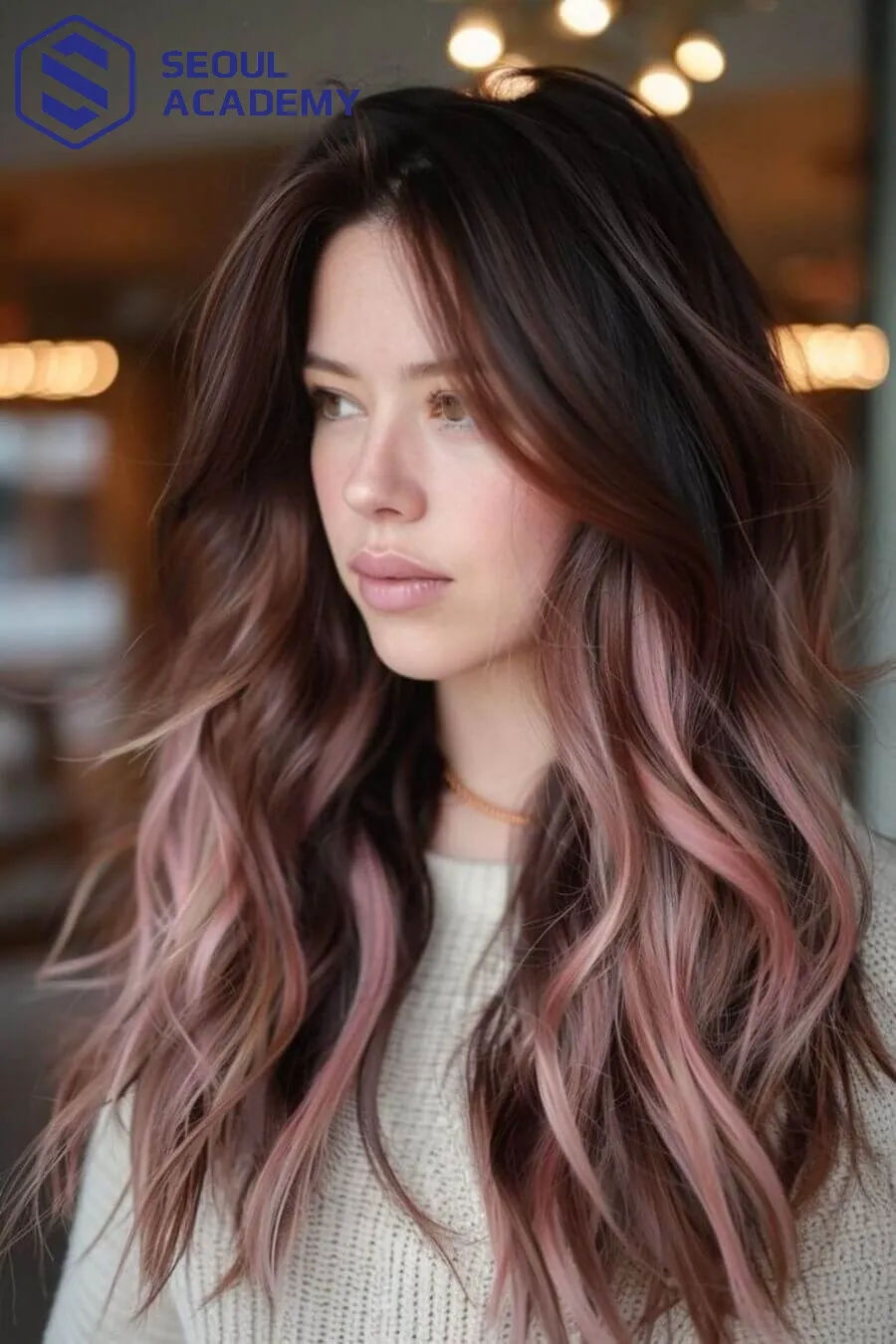 Da ngăm phù hợp với những gam màu nhuộm tông ấm