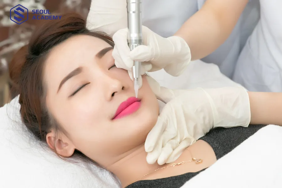 Phun môi những ngày đầu sẽ có hiện tượng sưng nhẹ