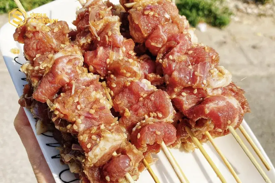 Công thức thịt ướp mè vô cùng đơn giản