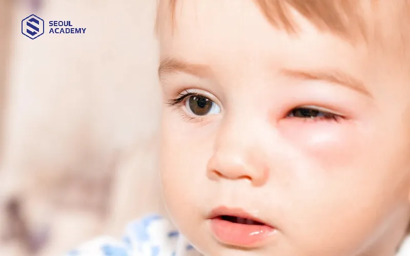 Việc cắt mi cho bé tại nhà sẽ mang lại nhiều rủi ro