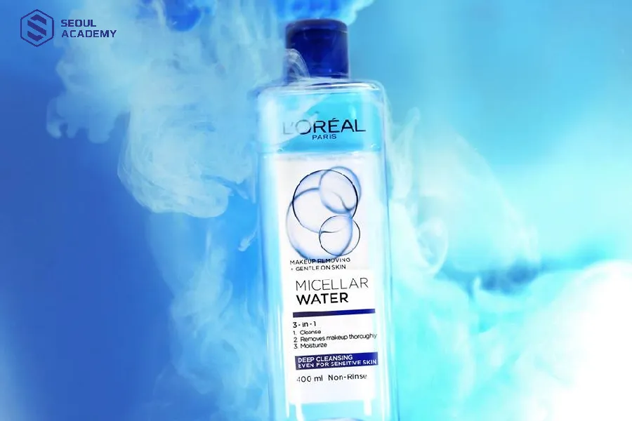 L’Oreal Paris Micellar Water có khả năng tẩy trang cực tốt, làm sạch sâu da L’Oreal Paris Micellar Water có khả năng tẩy trang cực tốt, làm sạch sâu da