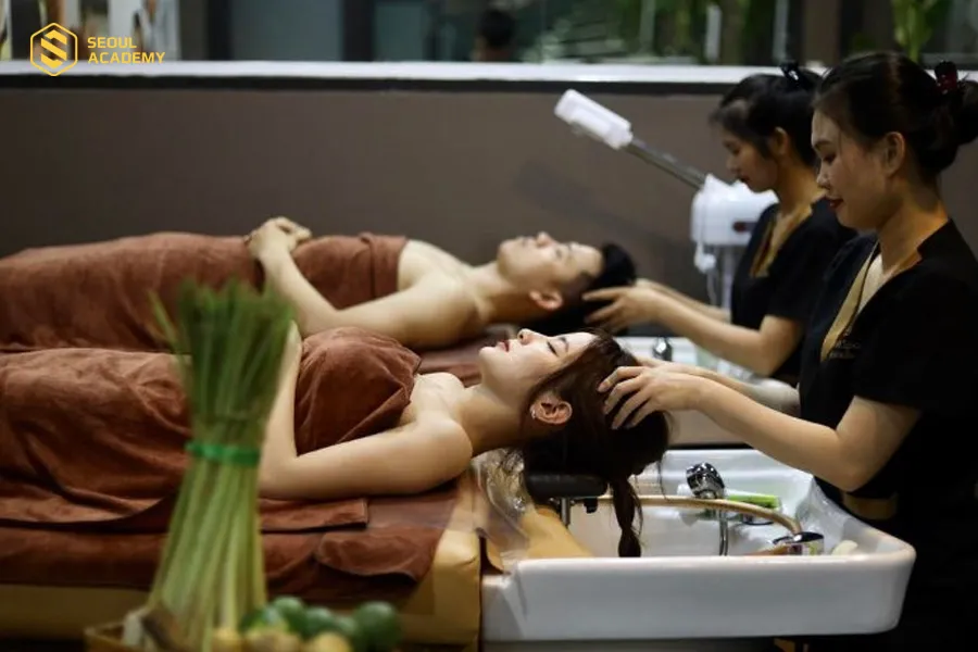 Thu nhập nghề gội đầu dưỡng sinh có thể đến từ nhiều nguồn