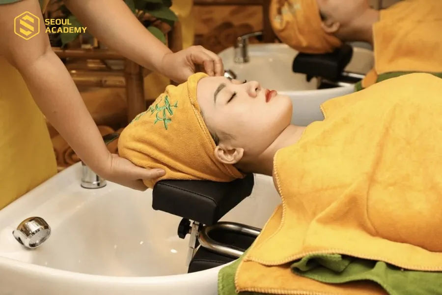 Cỏ Spa có chương trình học nghề được thiết kế sinh động và dễ tiếp thu