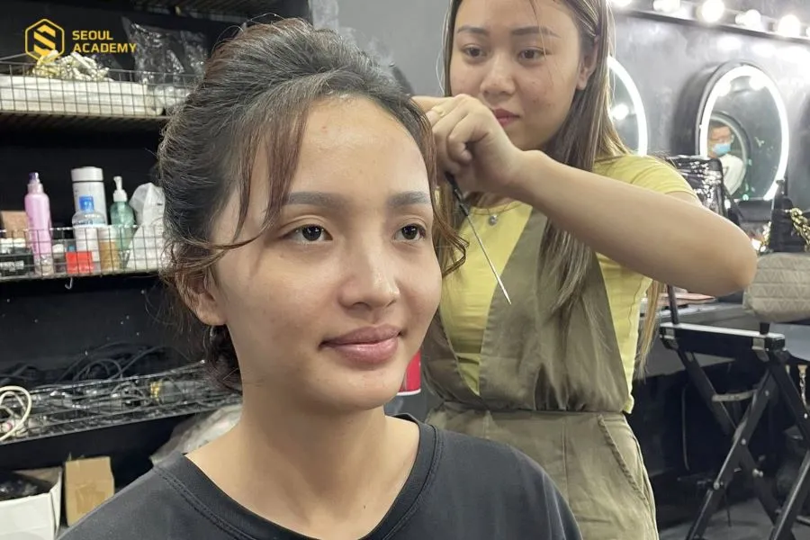 Học viên sẽ luôn thực hành trên mẫu thật để cải thiện kỹ năng và nâng cao tay nghề