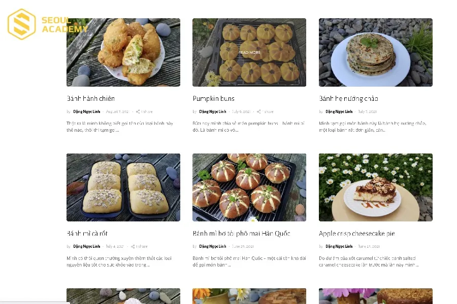 Nhiều công thức làm bánh siêu ngon trên kokotaru.com