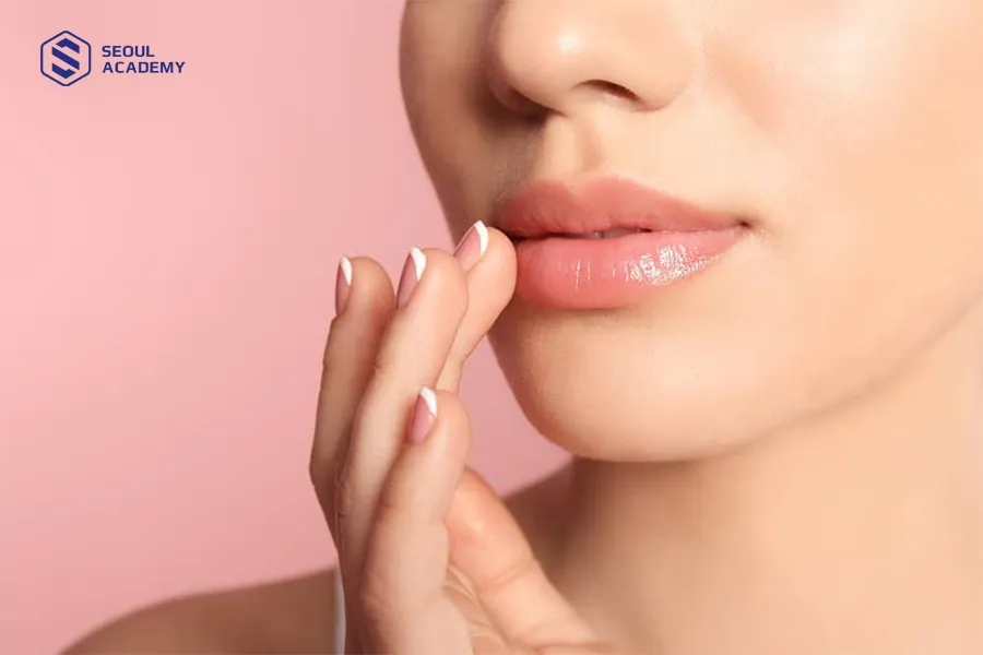 Dưỡng môi sau khi khử thâm giúp môi hồi phục nhanh hơn