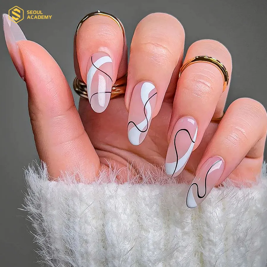 Mẫu nail thiết kế đơn giản, thu hút phái nữ Mẫu nail thiết kế đơn giản, thu hút phái nữ